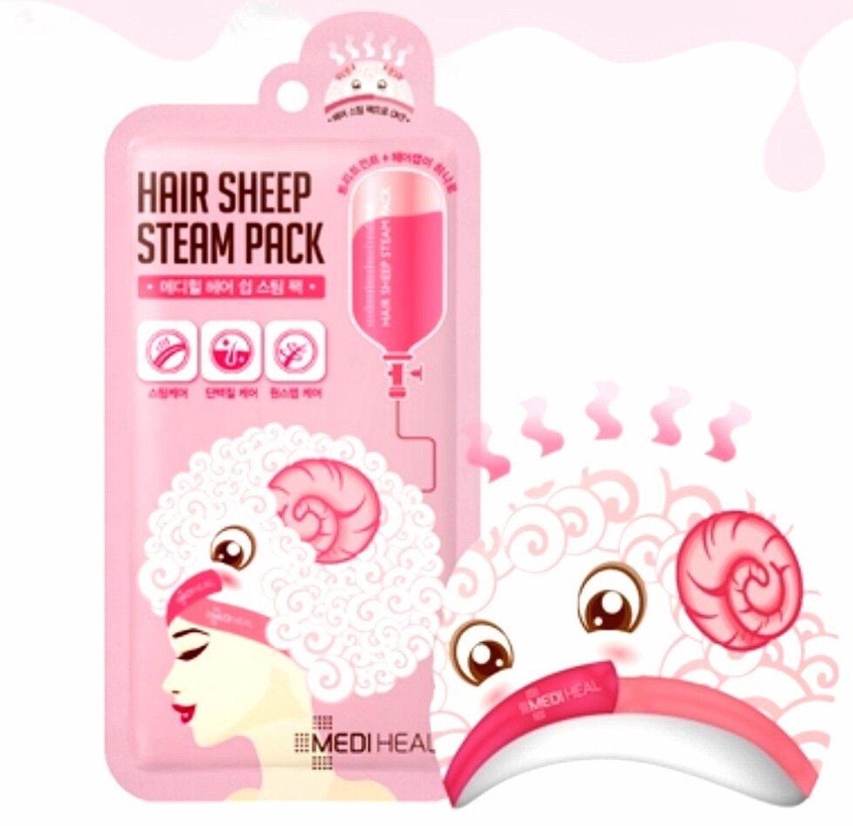 Mediheal - Hair Sheep Steam Pack 1pcs