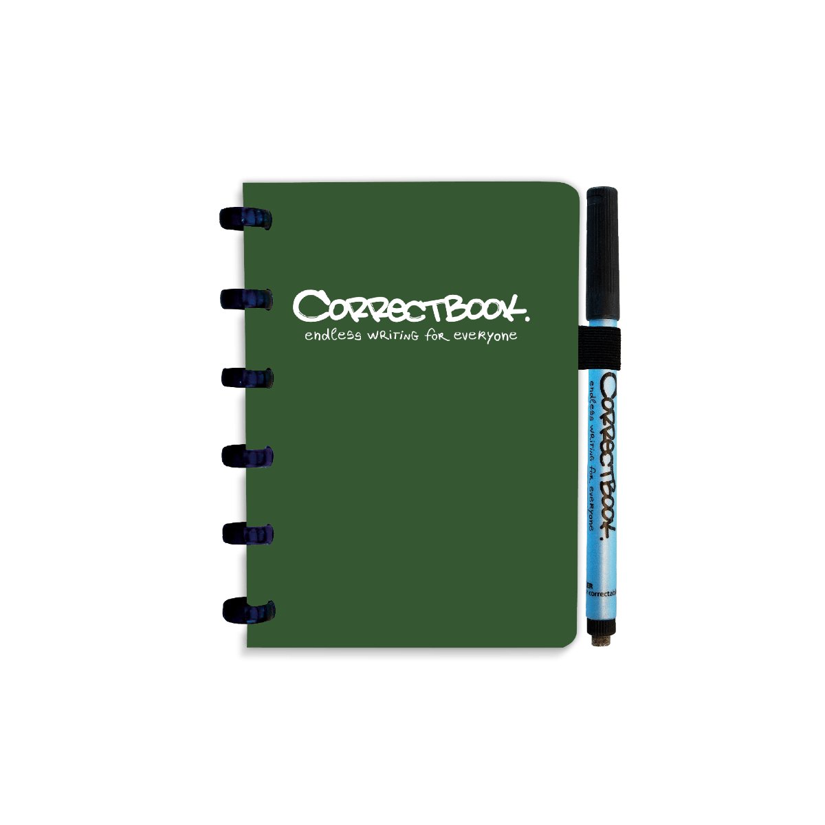 Correctbook Uitwisbaar notitieboek Original A6 Forest Green Blanco