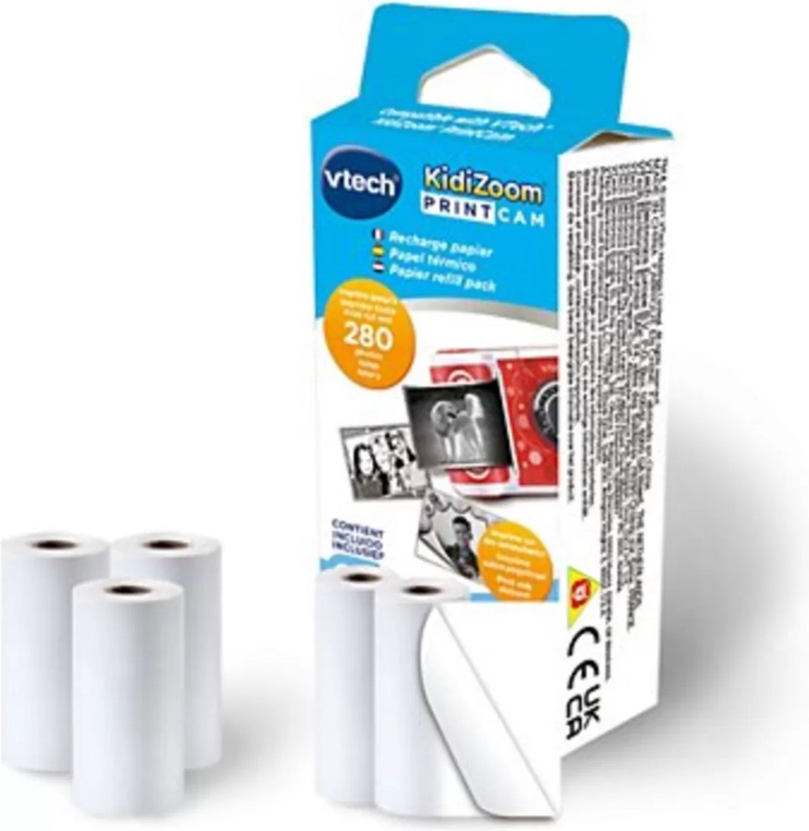 VTech KidiZoom Print Cam Refill Pack - 5 Rollen - Navulverpakking