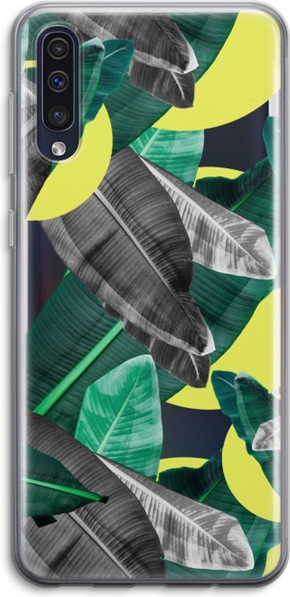 Case Company® - Samsung Galaxy A50 hoesje - Fantasie jungle - Soft Cover Telefoonhoesje - Bescherming aan alle Kanten en Schermrand