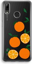 Case Company® - Hoesje geschikt voor Huawei P Smart (2019) hoesje - Will you be my clementine - Soft Cover Telefoonhoesje - Bescherming aan alle Kanten en Schermrand