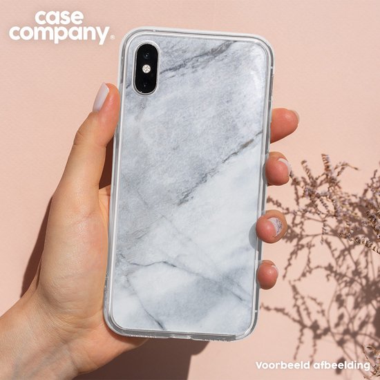 Case Company® - Coque Samsung Galaxy Note 10 - Marbre Witte - Coque souple pour téléphone - Protection sur tous les côtés et bord de l'écran