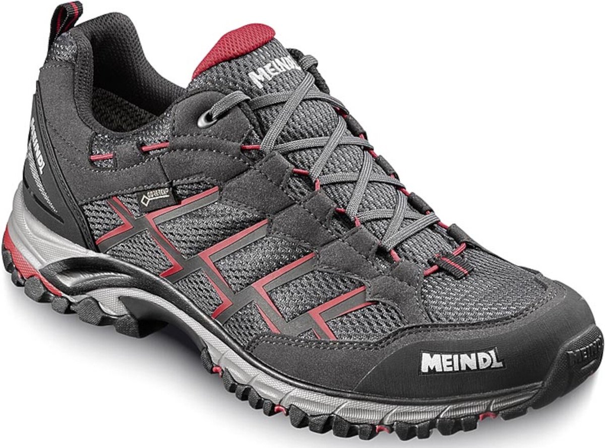 Meindl Caribe Gtx Gore-Tex Wandelschoenen Heren - Zwart / Rood | Maat: 46,5