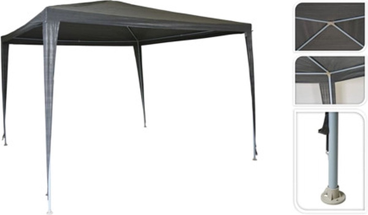 Ambiance Partytent 300x300x245 cm grijs