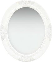 vidaXL-Wandspiegel-barok-stijl-50x60-cm-wit
