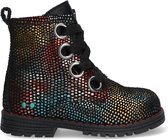 BunniesJR Tosca Trots Meisjes Biker Boots - Multi - Leer - Veters