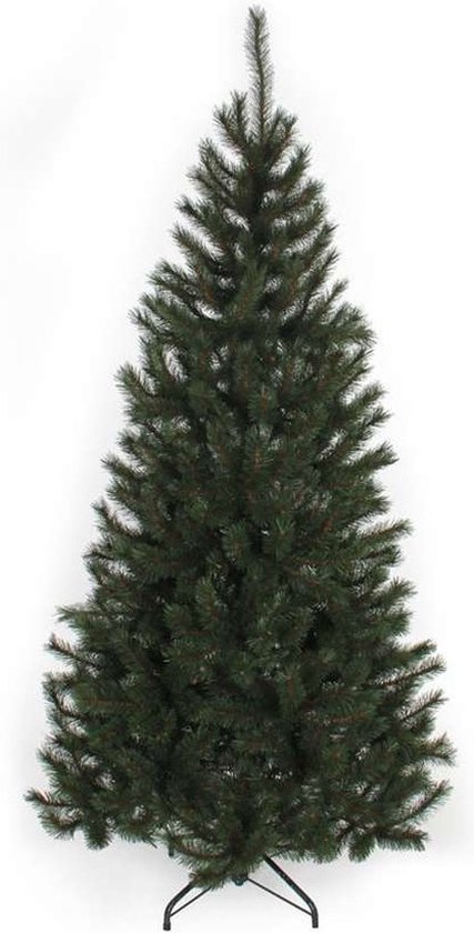 Kunst kerstboom Kingston - Black Box - 767 tips - groen - 215 cm