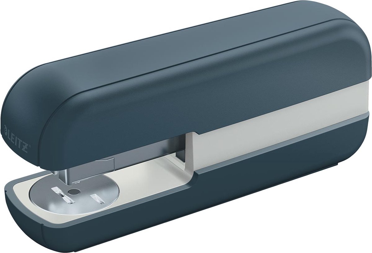 Nietmachine leitz cosy 30 vel 24/6 fluweel grijs | 6 stuks