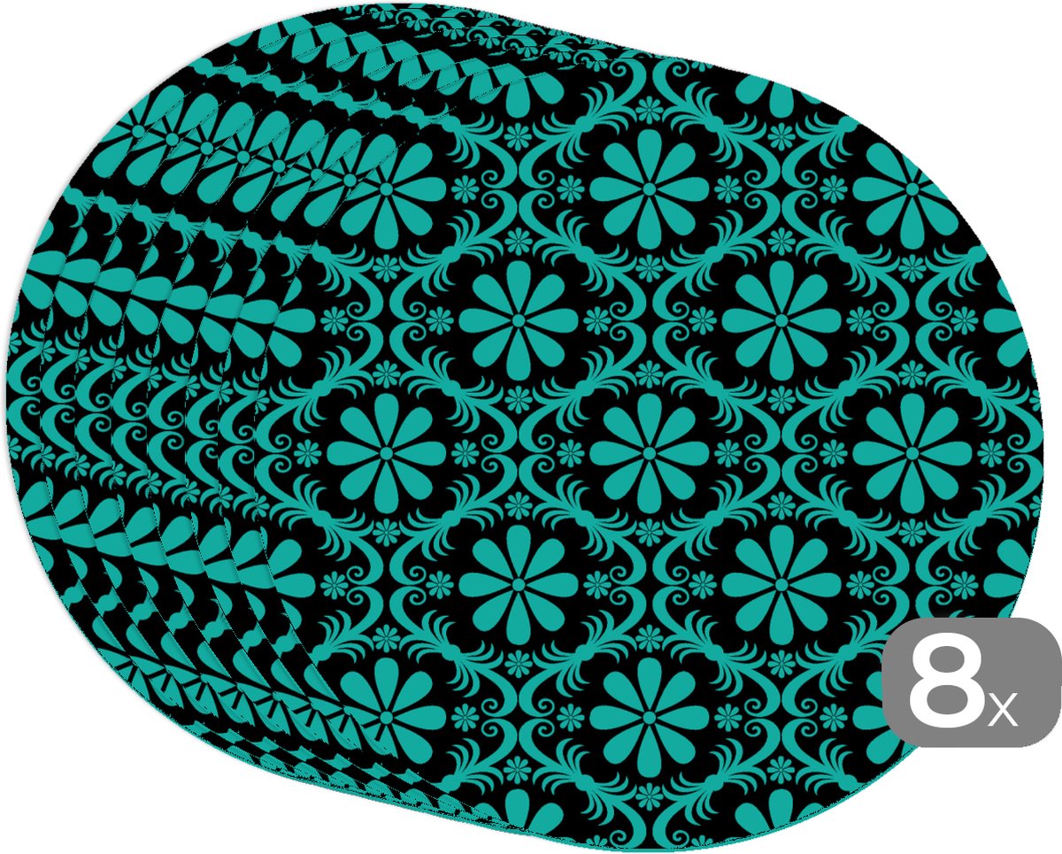 Ronde placemats Onderlegger Placemats rond Patronen Gothic