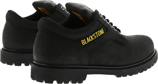 Blackstone 4 INCH OIL NUBUCK BLACK - 0439 Black - Worker - - Black - Taille: 38