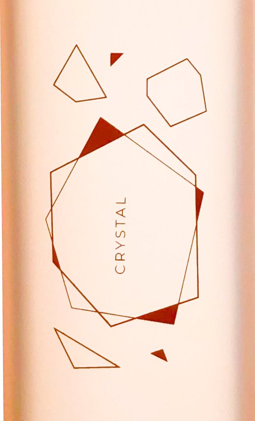 Glazen waterfles Pure 420 ml Kasanova Rose van Kasanova — afbeelding 3