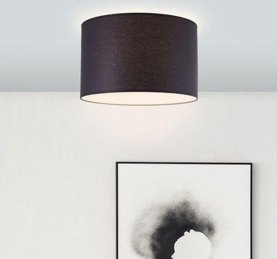 BRILLIANT lampe de table Galance grand noir Luminaires d'intérieur