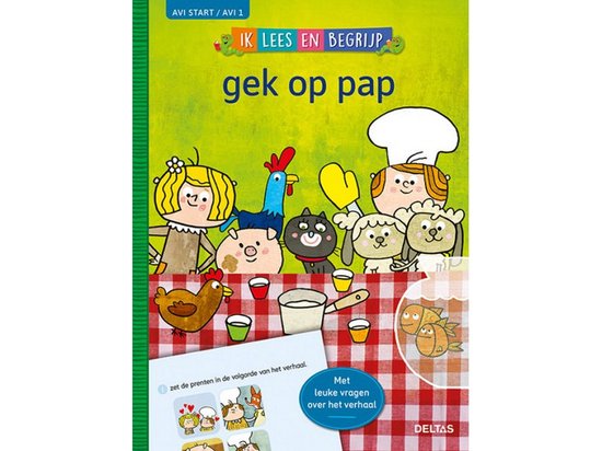 Ik lees en begrijp - Gek op pap, Diverse auteurs | 7090468154462