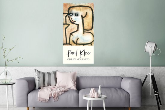 Affiche d'art - Paul Klee - Fille en deuil - 60x120 cm