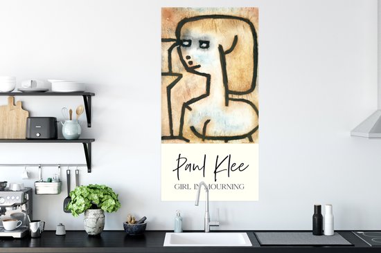 Affiche d'art - Paul Klee - Fille en deuil - 60x120 cm
