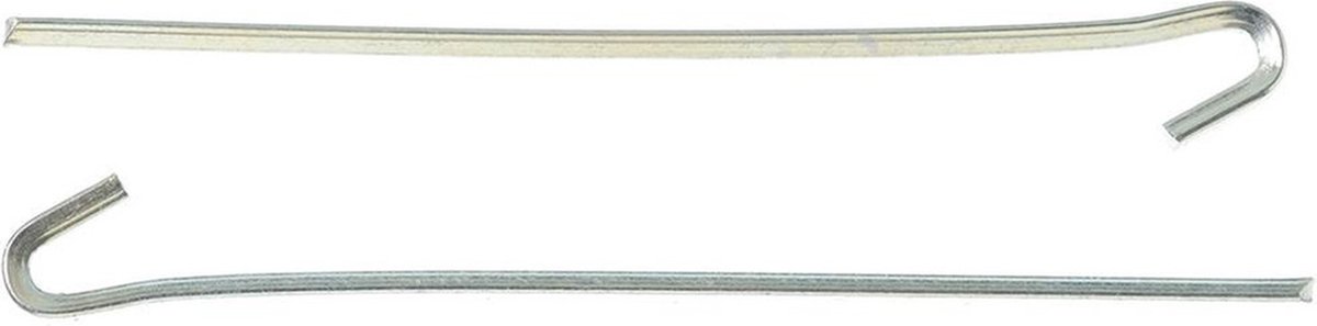 10x grondpennen/tentharingen metaal met open oog 23 cm - Rotspennen - Spijkerharing