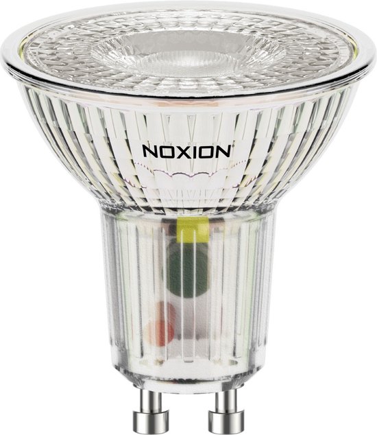 Noxion LED Spot GU10 PAR16 4.8W 450lm 36D - 827 Zeer Warm Wit | Vervangt 50W.