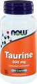 Now Taurine 500 mg Capsules 100 st