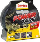 Pattex Power Tape 10 m Zwart | Power Ducktape Voor Universeel Gebruik | Waterdichte & Extreem Sterk | Premium Grip Ducktape.