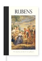 Notitieboek - Schrijfboek - Schilderij - Oude meesters - Rubens - Notitieboekje klein - A5 formaat - Schrijfblok