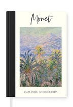 Notitieboek - Schrijfboek - Monet - Schilderij - Oude Meesters - Notitieboekje klein - A5 formaat - Schrijfblok