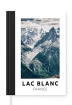 Carnet - Cahier - France - Montagnes - Neige - Carnet - Format A5 - Bloc-notes