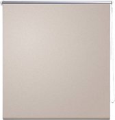 VidaXL Store à enrouleur Living - Blackout 100 x 230 cm beige 240154