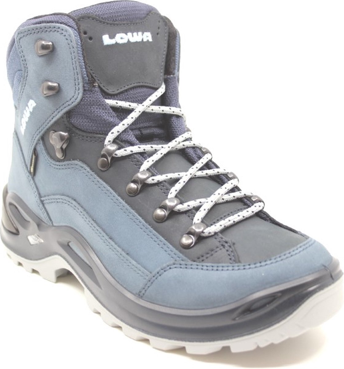Lowa Renegade GTX® Mid Ws Wandelschoenen Dames Smoke 43.5 Blauw