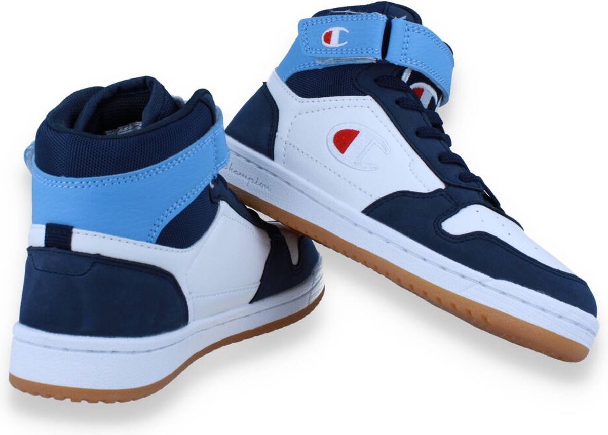 Champion Jongens New York Velcro Mid Jr Dress Blues Blauw