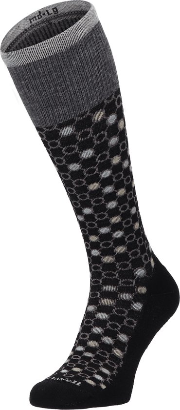 Sockwell Kinetic Dames Compressiekousen Klasse 1 Black Multi | Zwart | 32% Merinowol | Maat S/M | SW58W.903