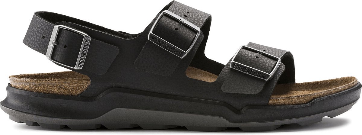 Birkenstock Milano Heren Sandalen Desert Soil Black Regular fit Zwart bol