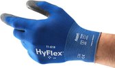 3 paar / Mechanische beschermende handschoenen, Werkhandschoen, S, Blauw, HyFlex® 11-618