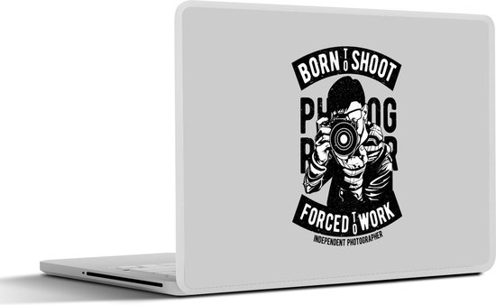 Foto: Laptop sticker 12 3 inch fototoestel lens vintage 30x22cm laptopstickers laptop skin cover