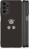 Trendy Telefoonhoesjes Geschikt voor Samsung Galaxy A13 4G GSM Hoesje met Zwarte rand Gorilla