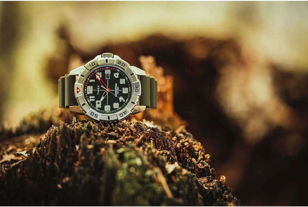 Timex Expedition North Ridge TW2V40700 Horloge - Siliconen - Groen - Ø 42 mm