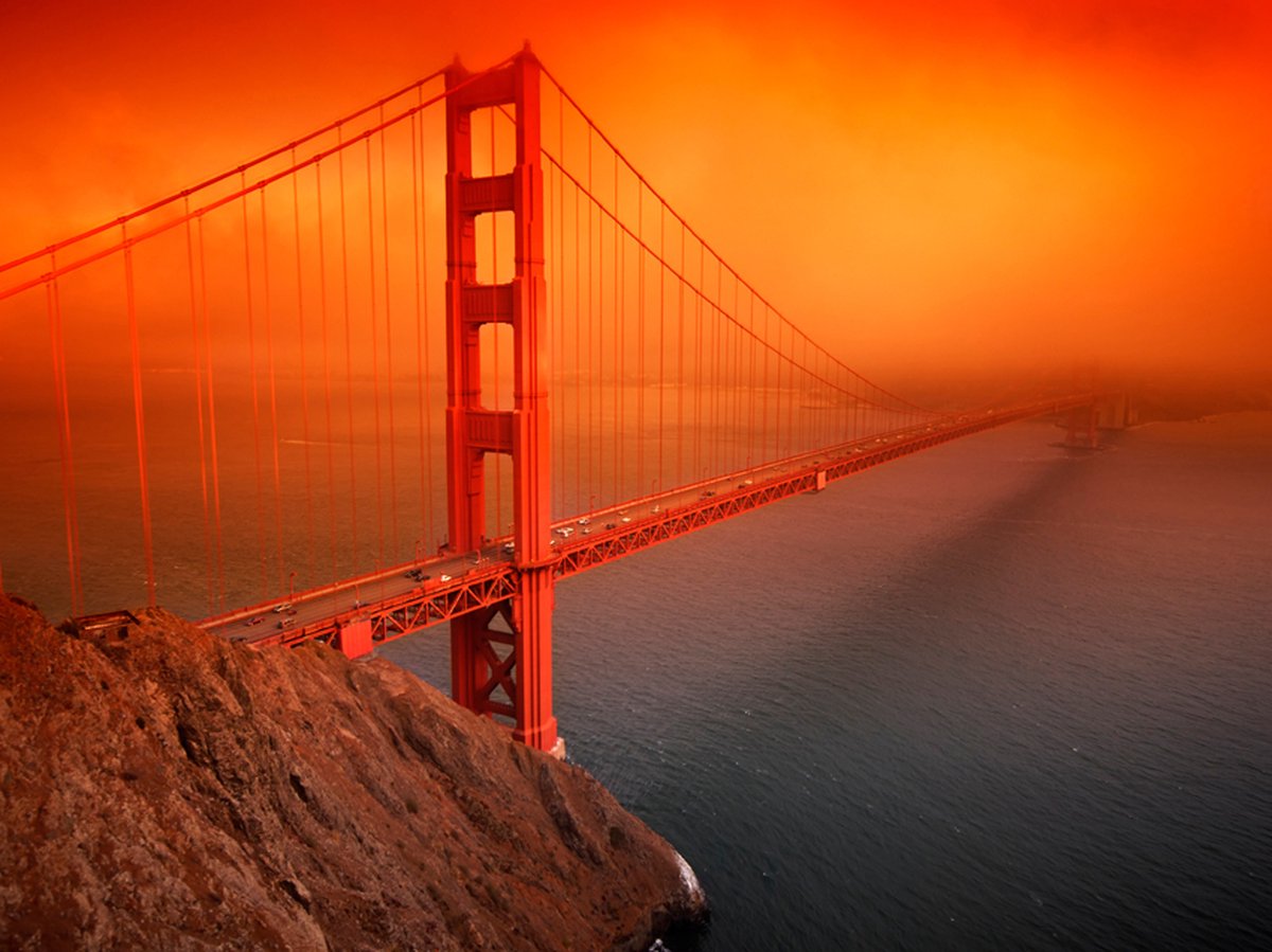 Fotobehang - Golden Gate Bridge.