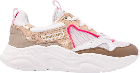 Baskets Vingino Olivia - Filles - Taupe - Taille 34