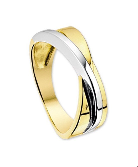 Huiscollectie 4205512 Bicolor gouden ring