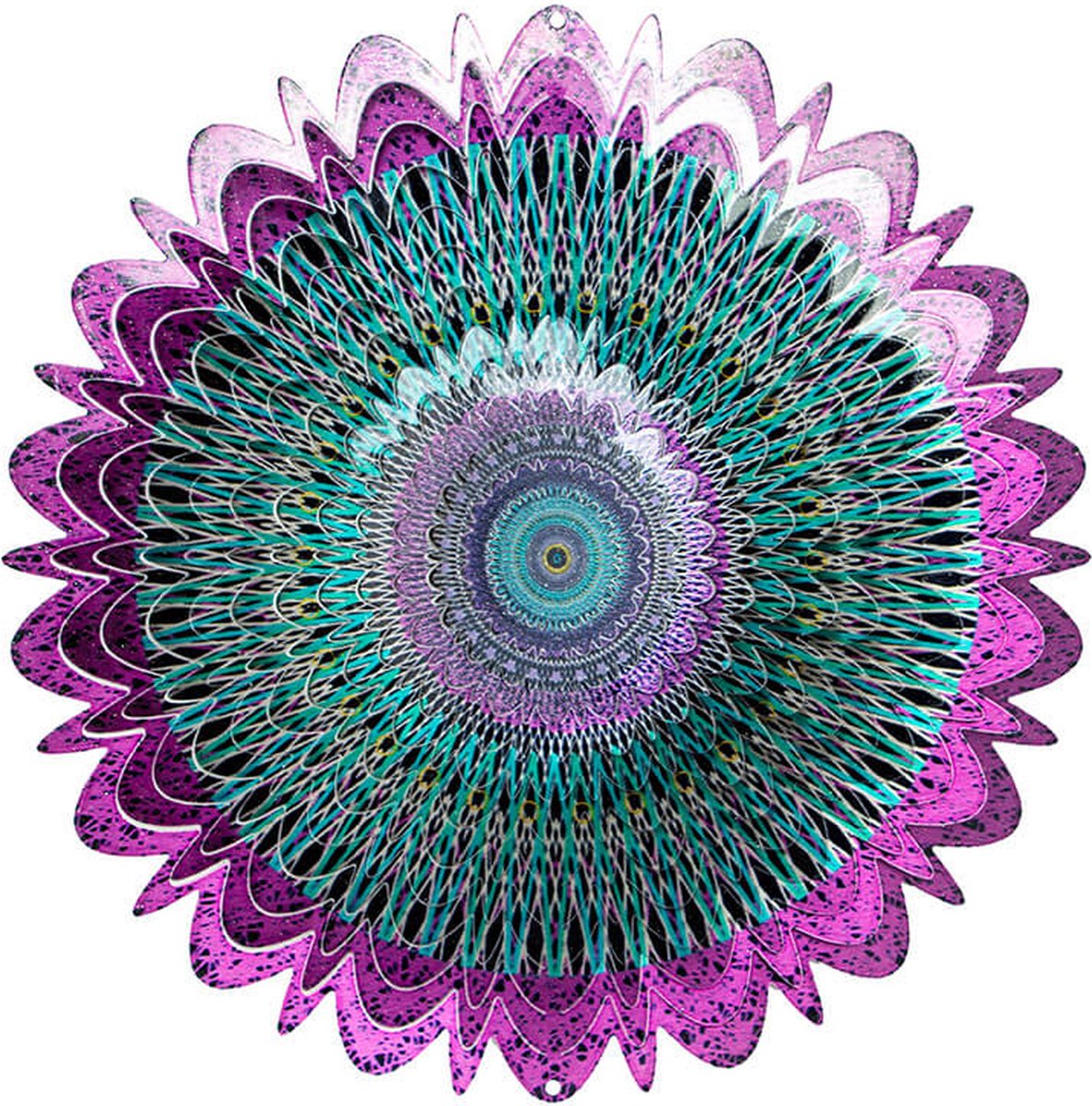 Windspinner, Spin Art, Mandala Galatic, 12MGA300, Ø 30cm