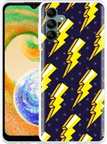 Hoesje geschikt voor Samsung Galaxy A04s Pop Art Lightning