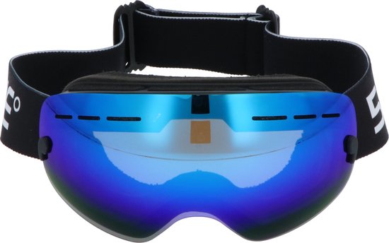 5one® Alpine 2 Blue Anti-Condens Skibril met Hardcase voor kinderen