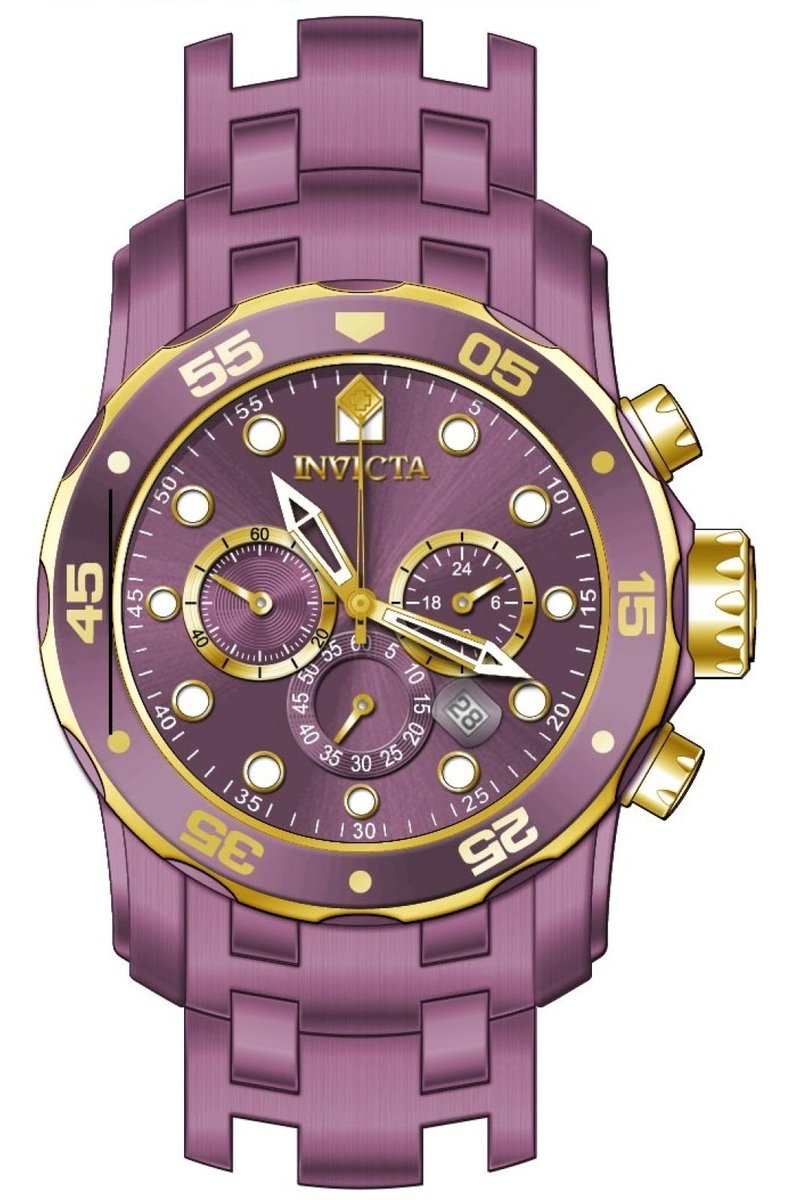 Invicta Pro Diver 40244 Quartz Herenhorloge - 48mm