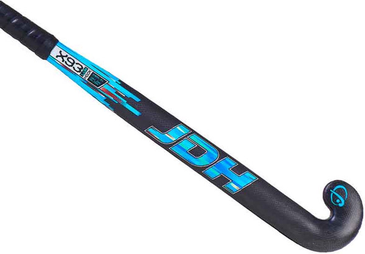 JDH X93 Hook LowBow - Hockeysticks - Black/Blue