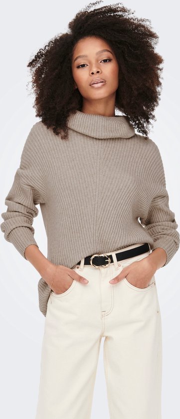 ONLY Katia Cowlneck Pullover – Langarm, Aus Viskose, Nylon & Polyamid
