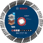 Bosch Accessories 2608900663 Disques à tronçonner diamantés multi-matériaux EXPERT, 230 x 22,23 x 2,4 x 15 mm Diamètre 230 mm 1 pc(s)