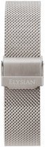Elysian Horlogebandje - Zilver - Mesh - 316L Roestvrij Staal - 22mm - Quick Release - Verstelbaar