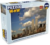 Puzzel Wolken omringen het World trade center in New York - Legpuzzel - Puzzel 1000 stukjes volwassenen