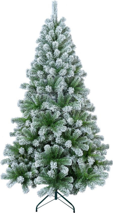 GENERIC - Kunstkerstboom - Kerstboom - sneeuweffect - 240 cm - 1097 tips -... | bol.com
