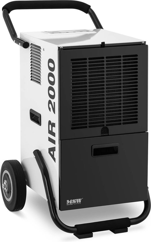 Foto: Auronic luchtontvochtiger ontvochtigt 500ml per dag 18l waterreservoir woonkamer kantoor slaapkamer babykamer en meer vochtopnemer voor in huis dehumidifier wit