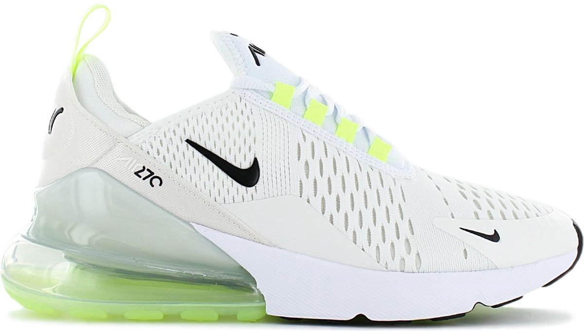Nike Air Max 270 Dames Sneakers Sportschoenen Schoenen Wit Grun AH6789 108 Maat EU. bol